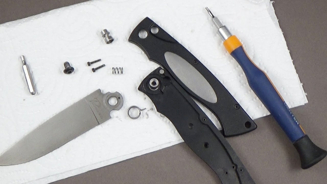 🔧 Démontage couteau automatique - Le P60 de chez Perceval