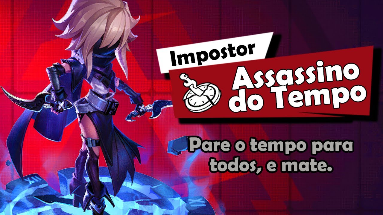 Joguei com ASSASSINO DO TEMPO IMPOSTOR e FAÇO O TEMPO PARAR, FUNÇÃO NOVA do Super Sus!