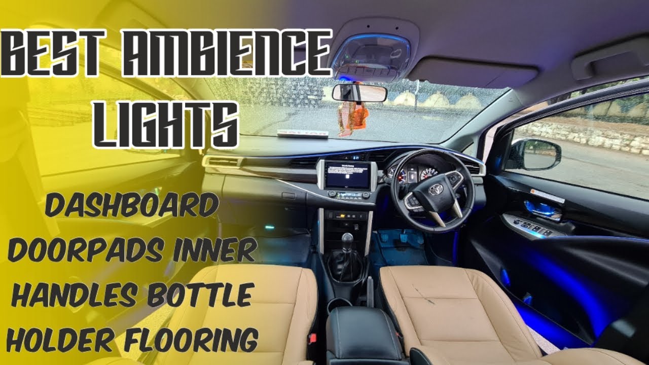 BEST AMBIENCE LAMPS WHICH CAN BE INSTALLED IN ANY CAR || UNIVERSAL TO ANY CAR #9550010888