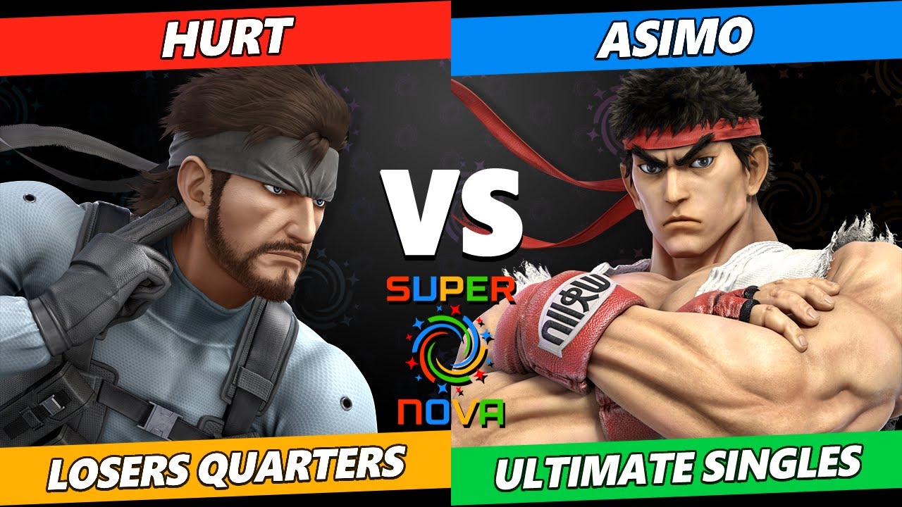 Supernova 2024 TOP 8 - Hurt (Snake) Vs. Asimo (Ryu) Smash Ultimate Tournament