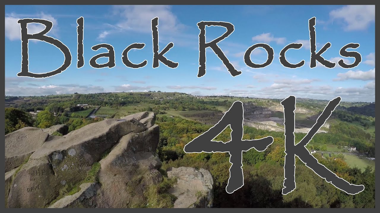 Black Rocks, Cromford, Derbyshire (near Matlock) - Vlogging and Drone in 4k UHD