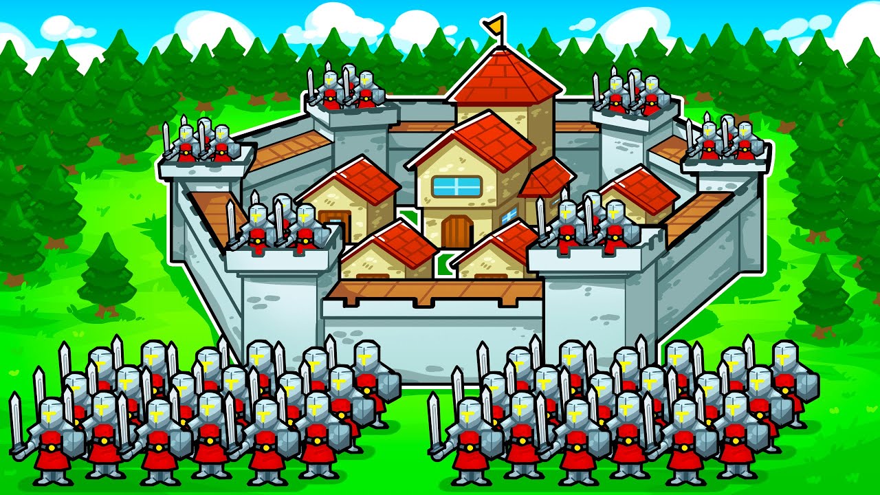 Engineering the ULTIMATE defensive castle in Becastled!