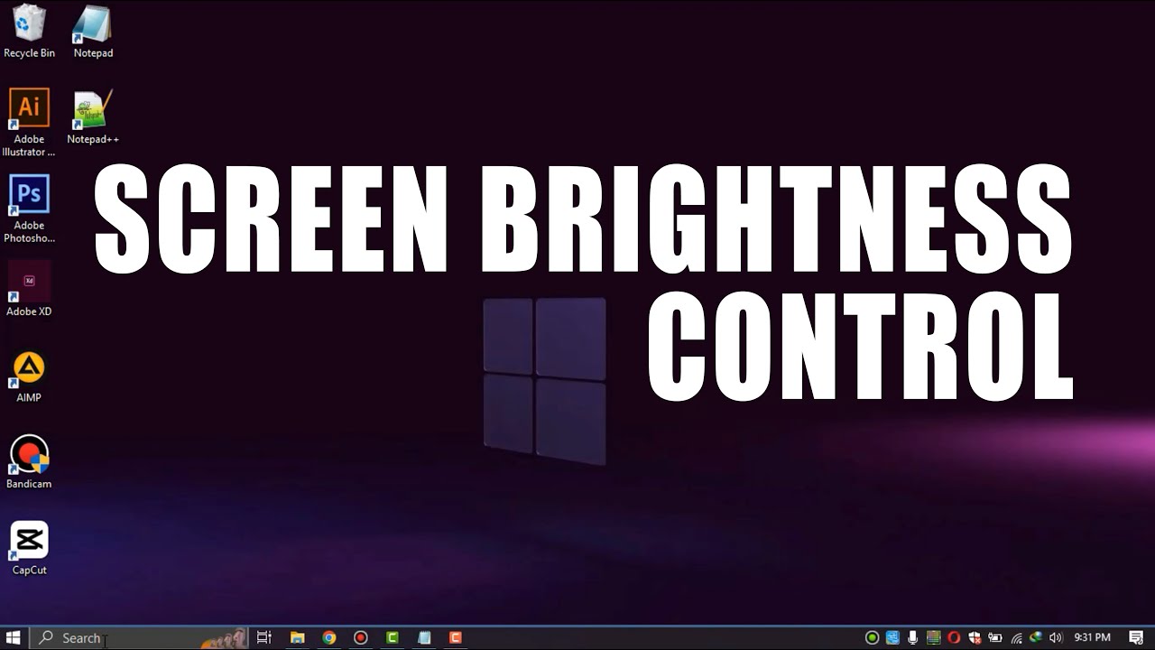How To Fix Windows 10 Screen Brightness Control Not Working