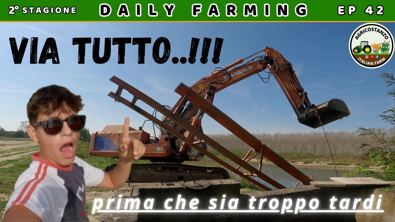 *Un giorno speciale* | ritiriamo tutto prima del maltempo | daily farming 42