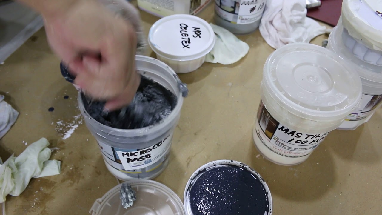microcem 1   mixing