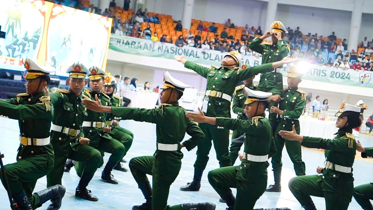 MERINDING1 PASKIBRA SMKN 1 JATIBARANG LKBB KEJURNAS FORBASI 2024
