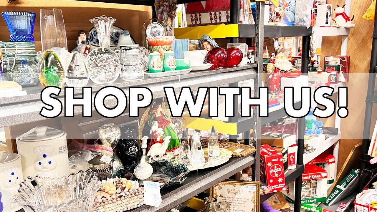THEY PROBABLY STOLE IT! - SHOP WITH ME / THRIFTING VENDOR MALLS