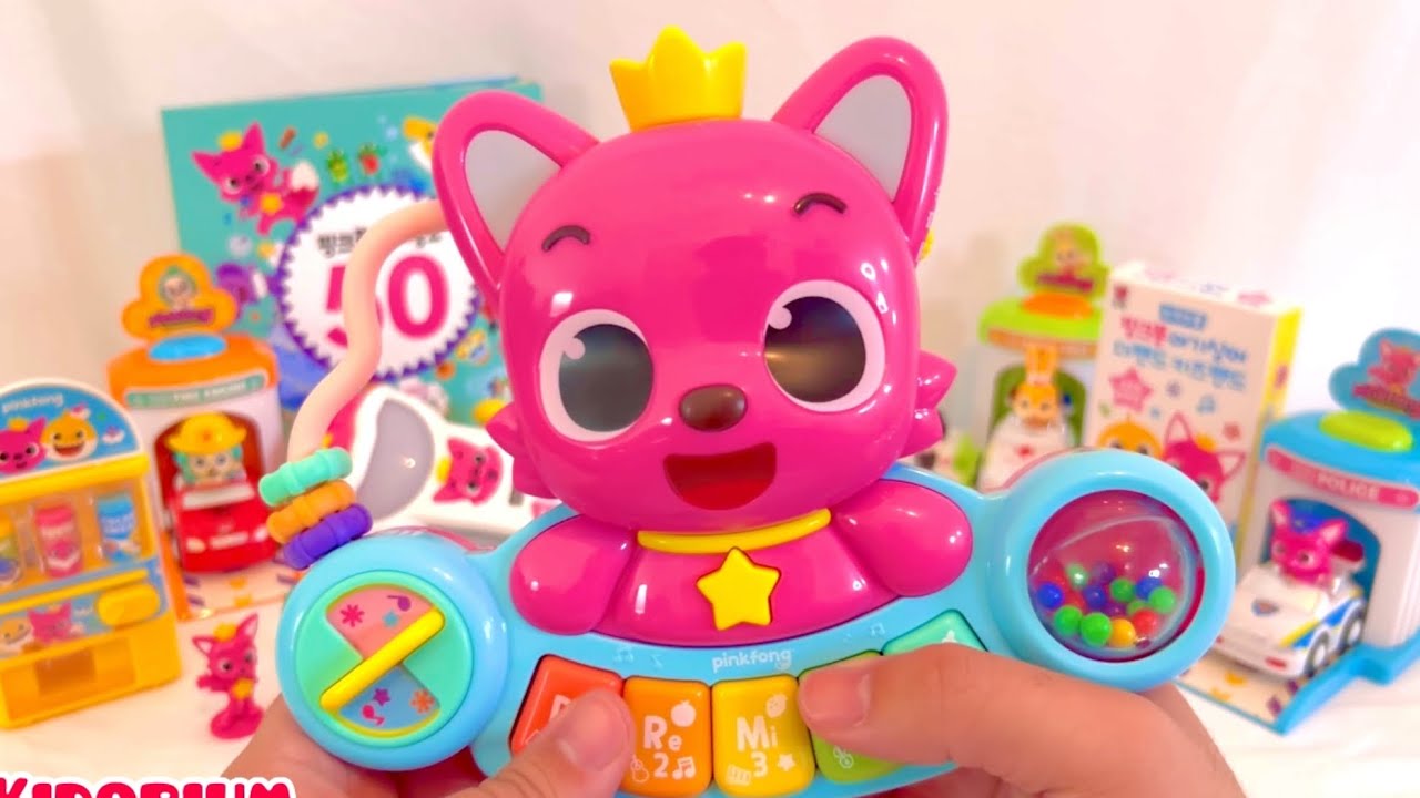 PINKFONG Collection Unboxing - Satisfying Unboxing (ASMR) Korean Toys