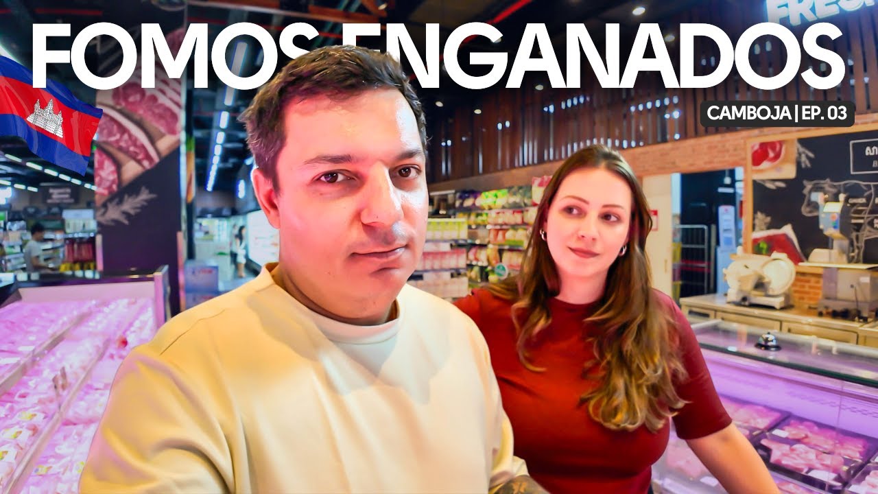 🇰🇭  O PAÍS MAIS BARATO DO SUDESTE ASIÁTICO? COMO É O SUPERMERCADO NO CAMBOJA