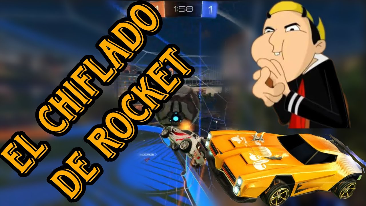 ME ENCONTRÉ CON EL CHIFLADO DE ROCKET LEAGUE!!! 
