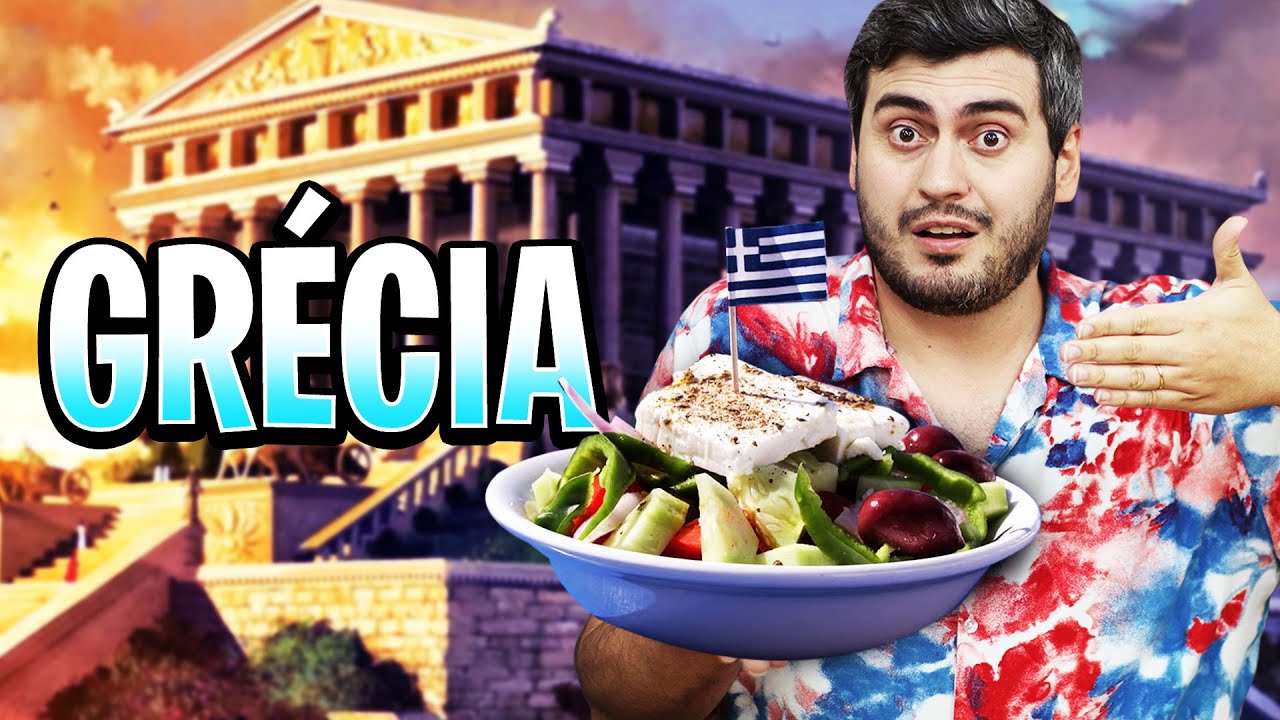 Comidas do Mundo - Grécia 🇬🇷