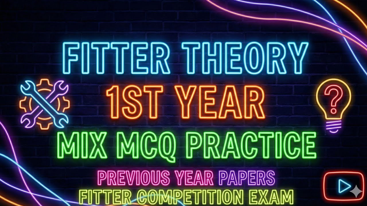 ISRO/ NPCIL /Drdo/ RRB Alp/fitter trade important 40 MCQ series every Sunday 3 pm Live class