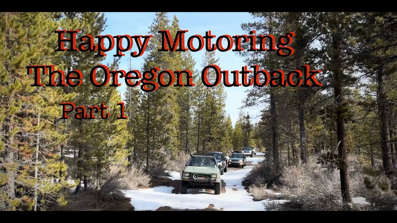 Happy Motoring 500. Oregon outback part 1