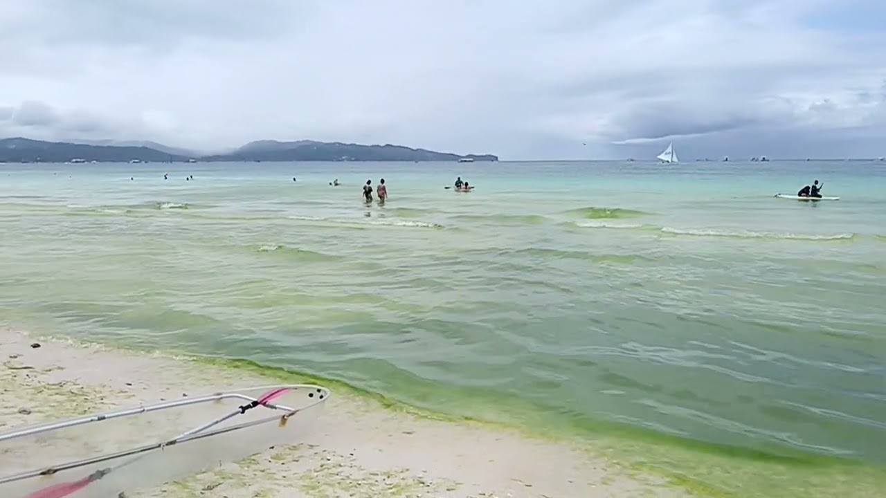 Sabay Tayo Boracay Vlog26 March 1.2026 Sunday 10:40am. Morning view boracay Island#beach#travel #fy 