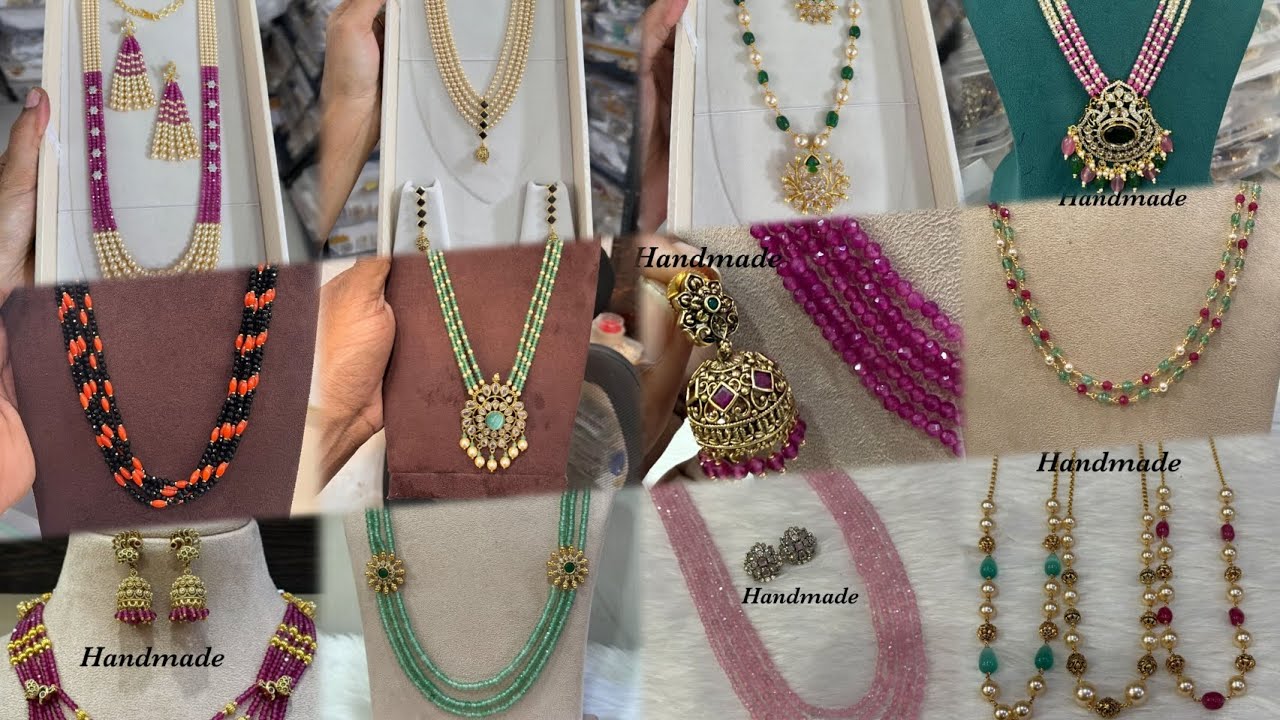 JRS#latest#beautiful handmade beads jewellery collection