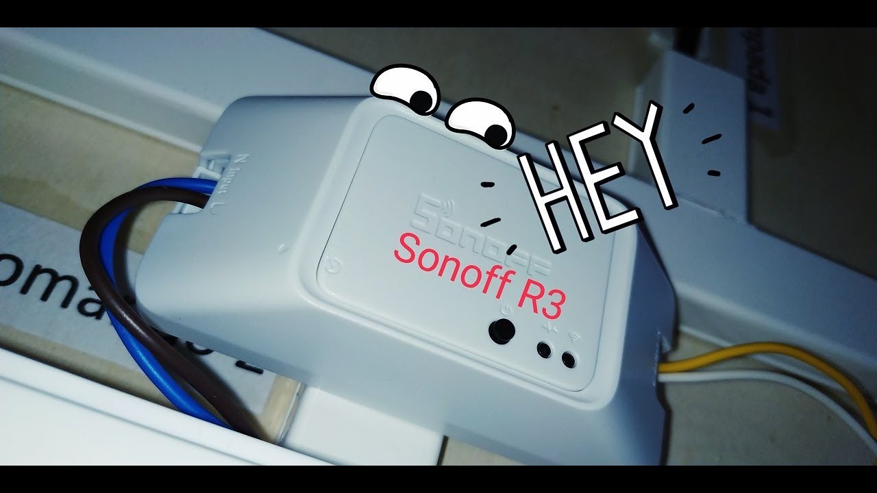 Sonoff Basic R3 eccolo finalmente . Vediamo come .