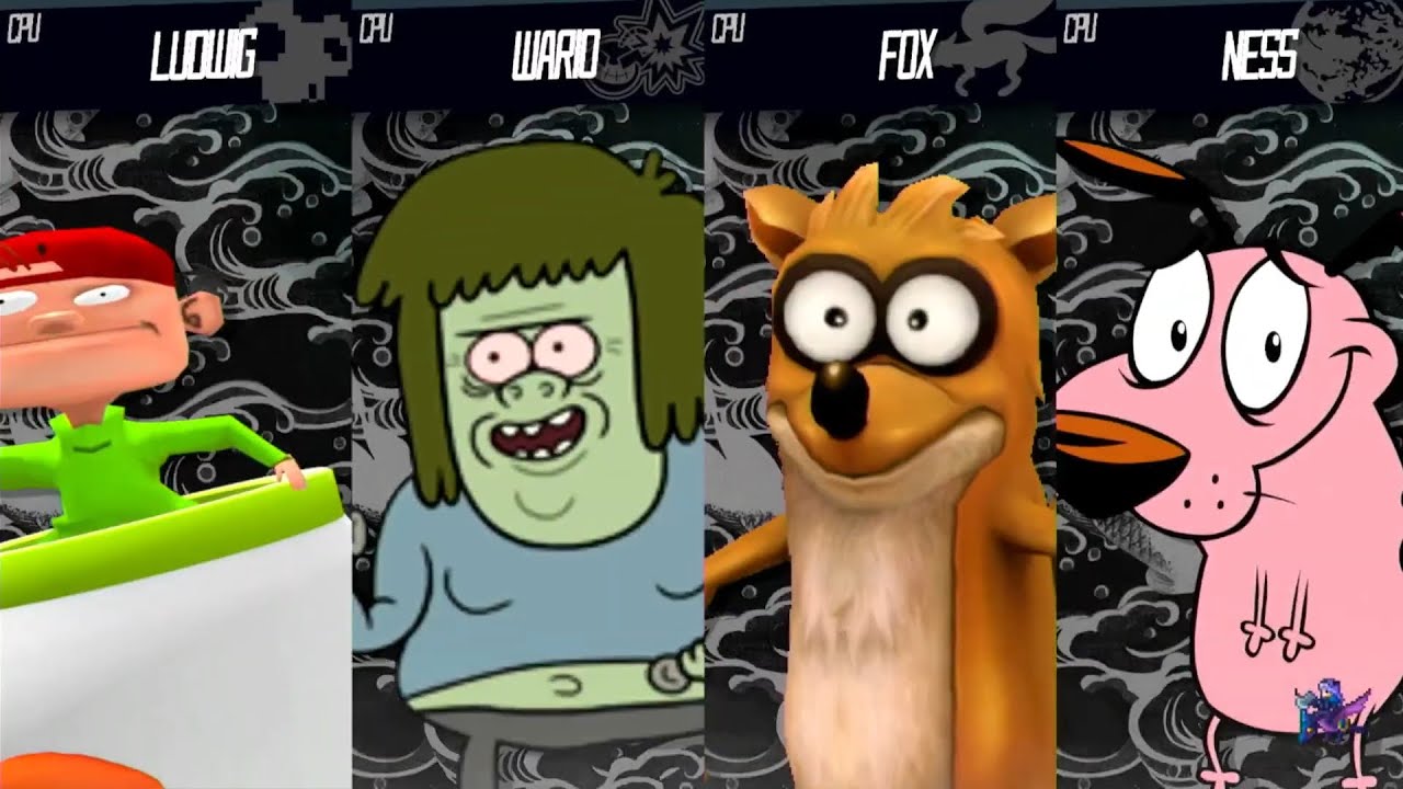 Cartoon Network Characters in a Super Smash Bros Modded Tournament #59