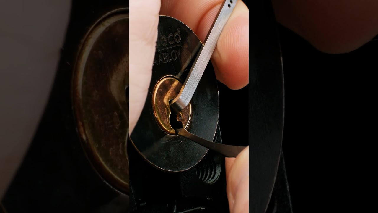 Medeco M3 opened with McTickler