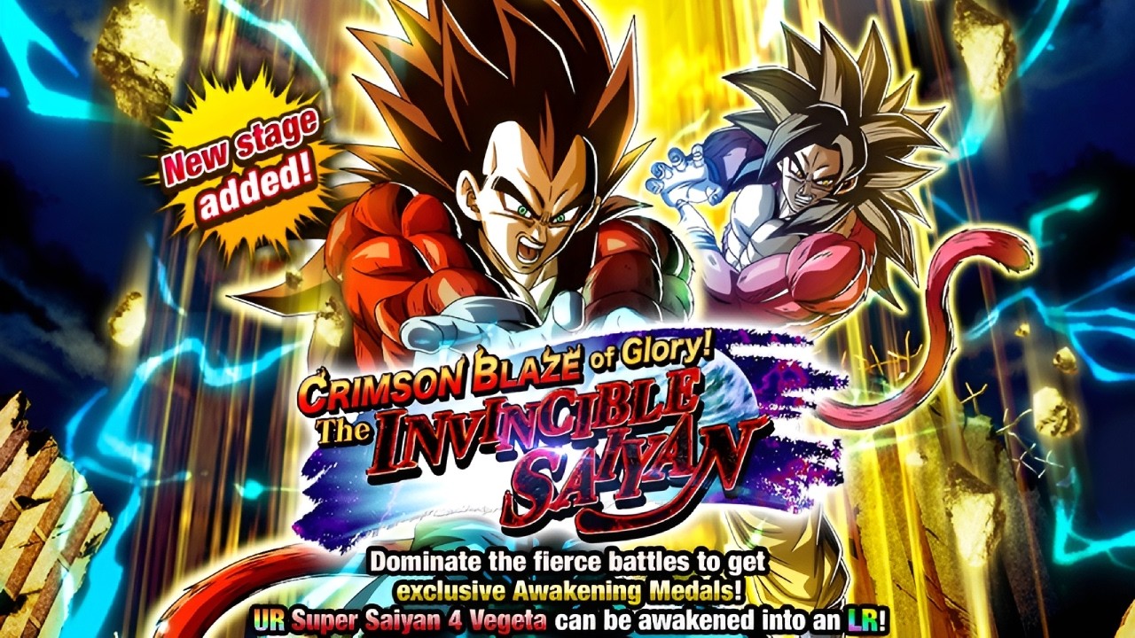 LR INT SSJ 4 VEGETA +SSJ 4 GOKU DOKKAN EVENT!  | DBZ Dokkan Battle