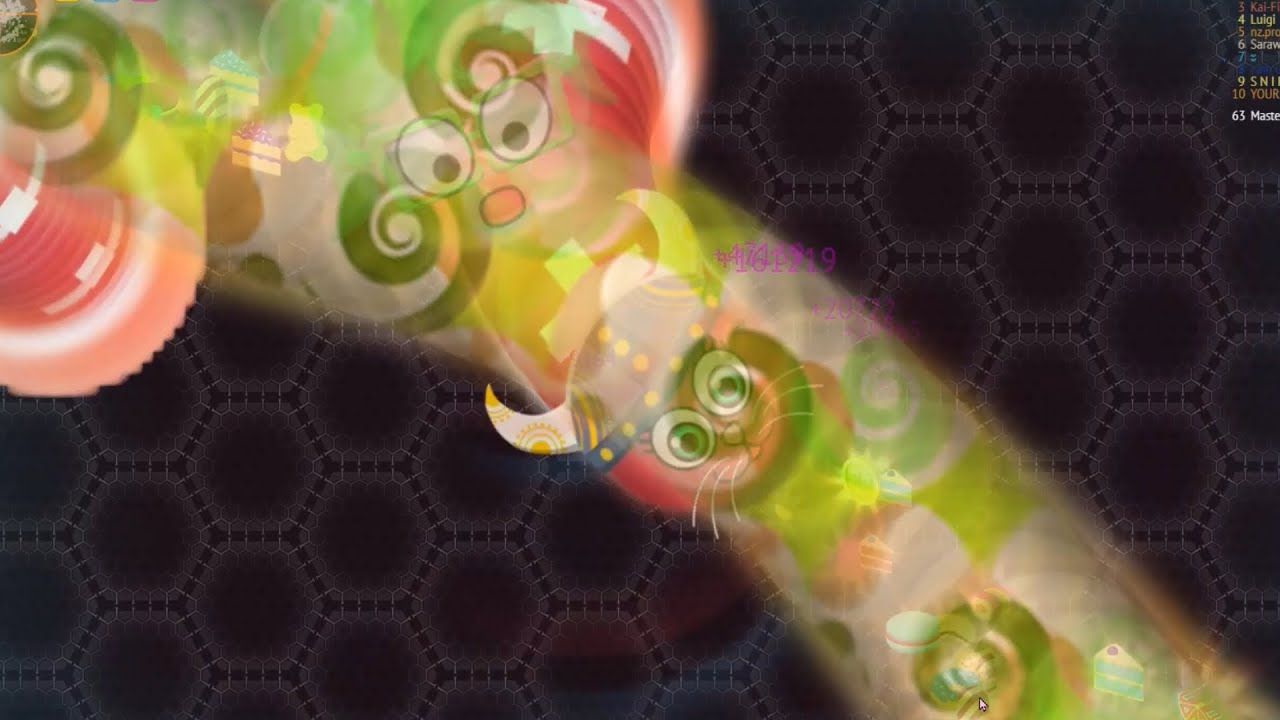 Wormate.io Gameplay 13k special. (Thank u!) o3o