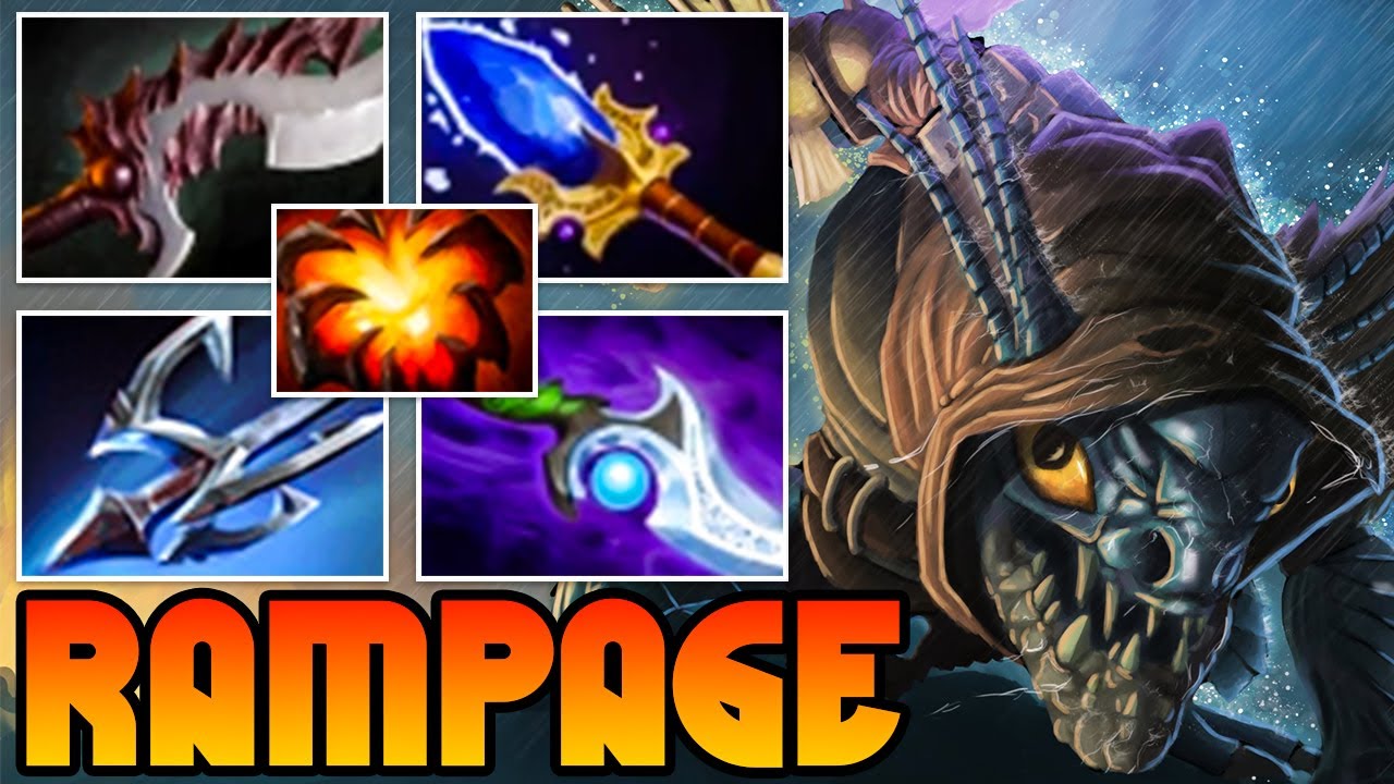 Slark Dota 2 Item Build carry 7.33 Rampage Guide 2023 Safelane Pro Gameplay
