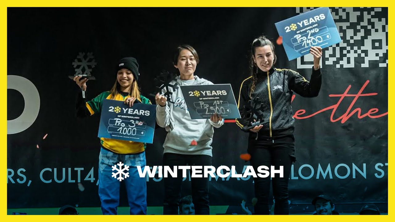 Финал профессиональных женских соревнований Winterclash 2025