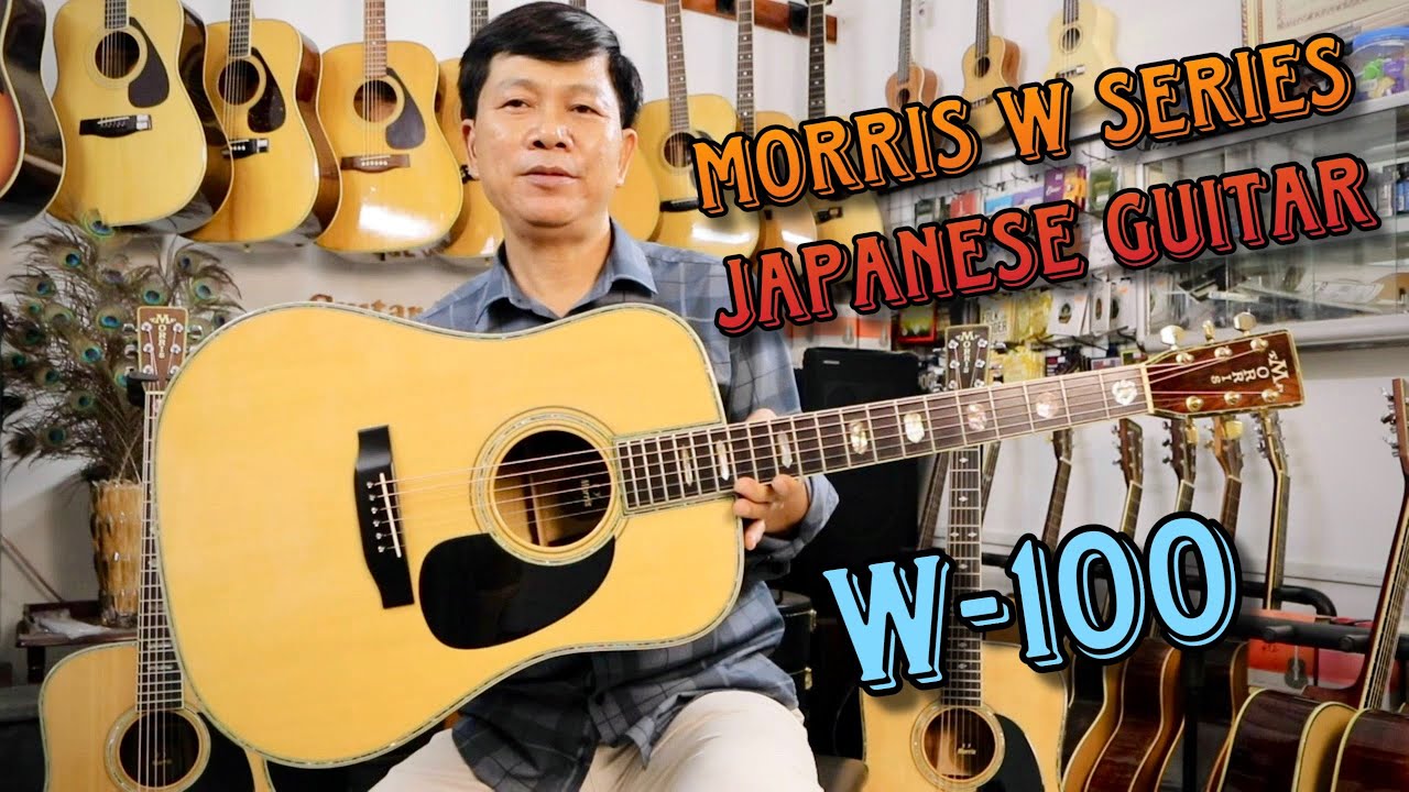 Đàn Guitar MORRIS Acoustic Nhật || MORRIS W Series