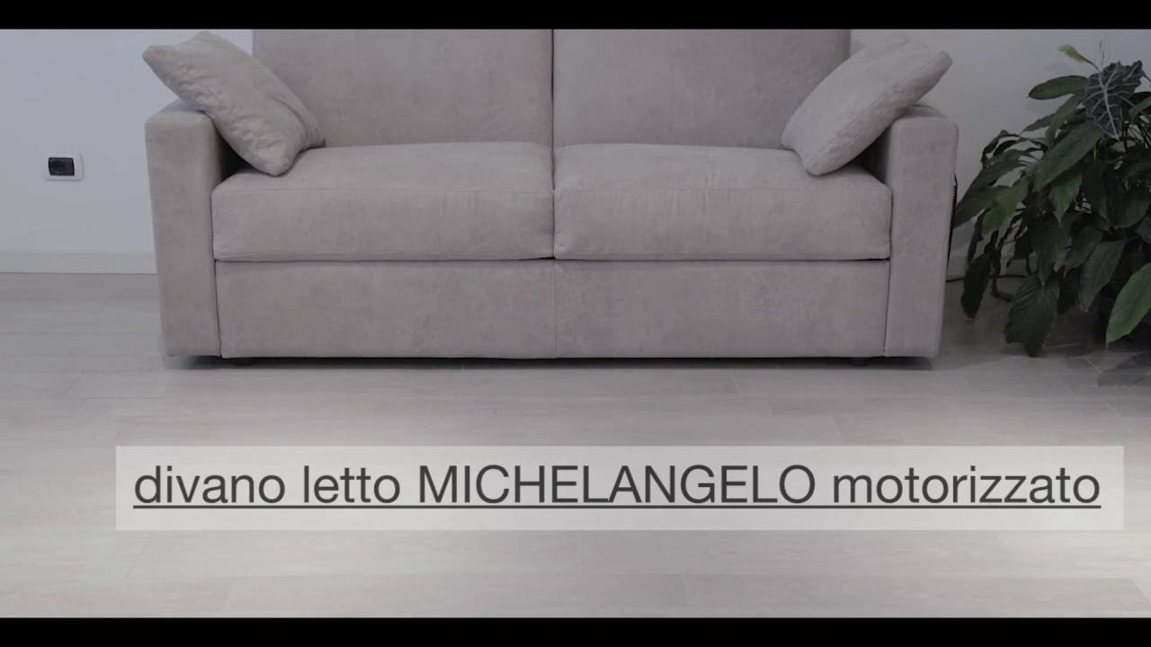 Divano letto motorizzato Michelangelo| Fabbrica divani a Lissone | Colombo Salotti