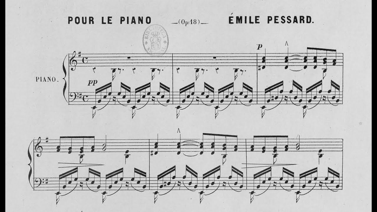 Émile Pessard: Nocturne No.2 in e minor, Op.18