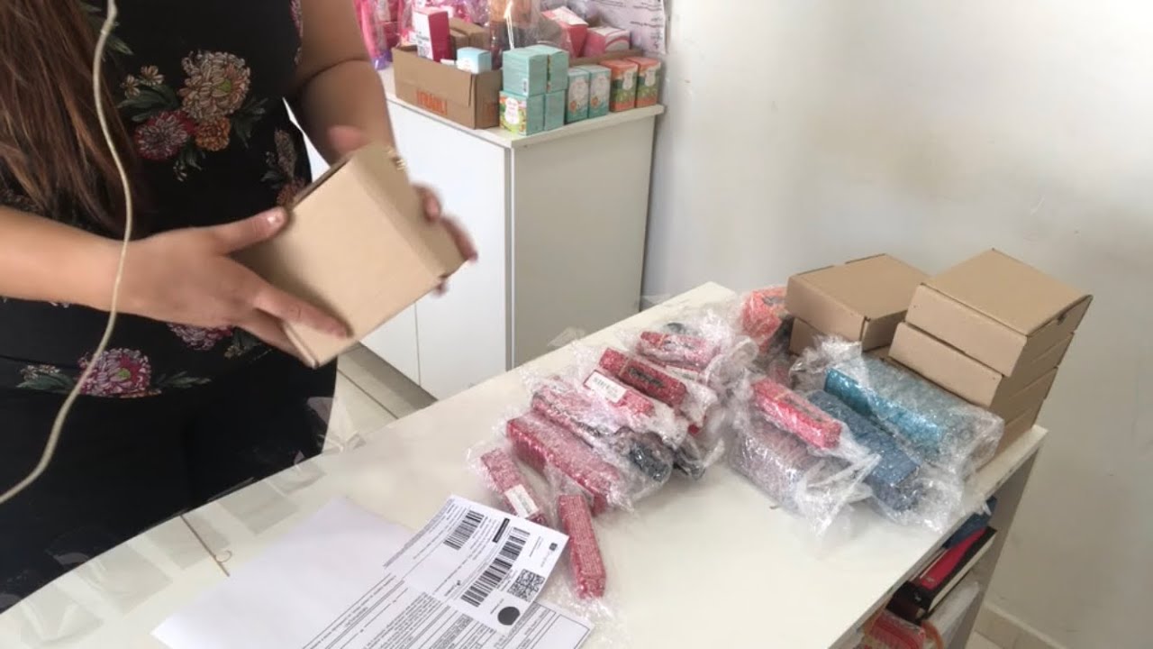 COMO EU PREPARO AS MINHAS ENCOMENDAS DA SHOPEE |
