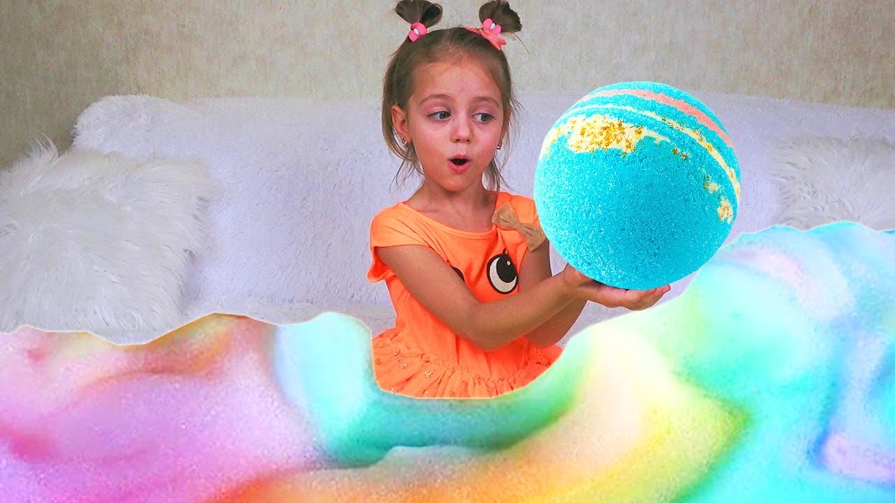 ДОМА Настя и мама устроили ПЕННОЕ шоу Водяные БОМБОЧКИ Bomb Art Challenge