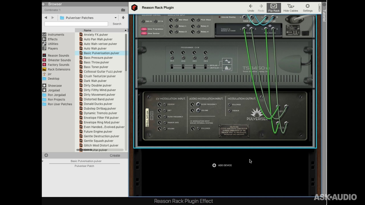 Getting Creative with the Reason Rack in Logic Pro X