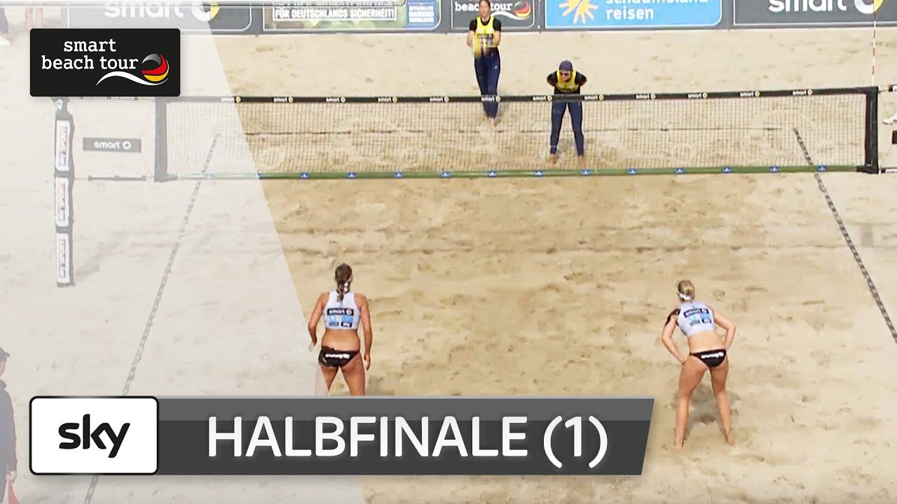 1.Frauen-Halbfinale | Komplett | Timmendorfer Strand–Deutsche smart Beach-Volleyball Meisterschaften
