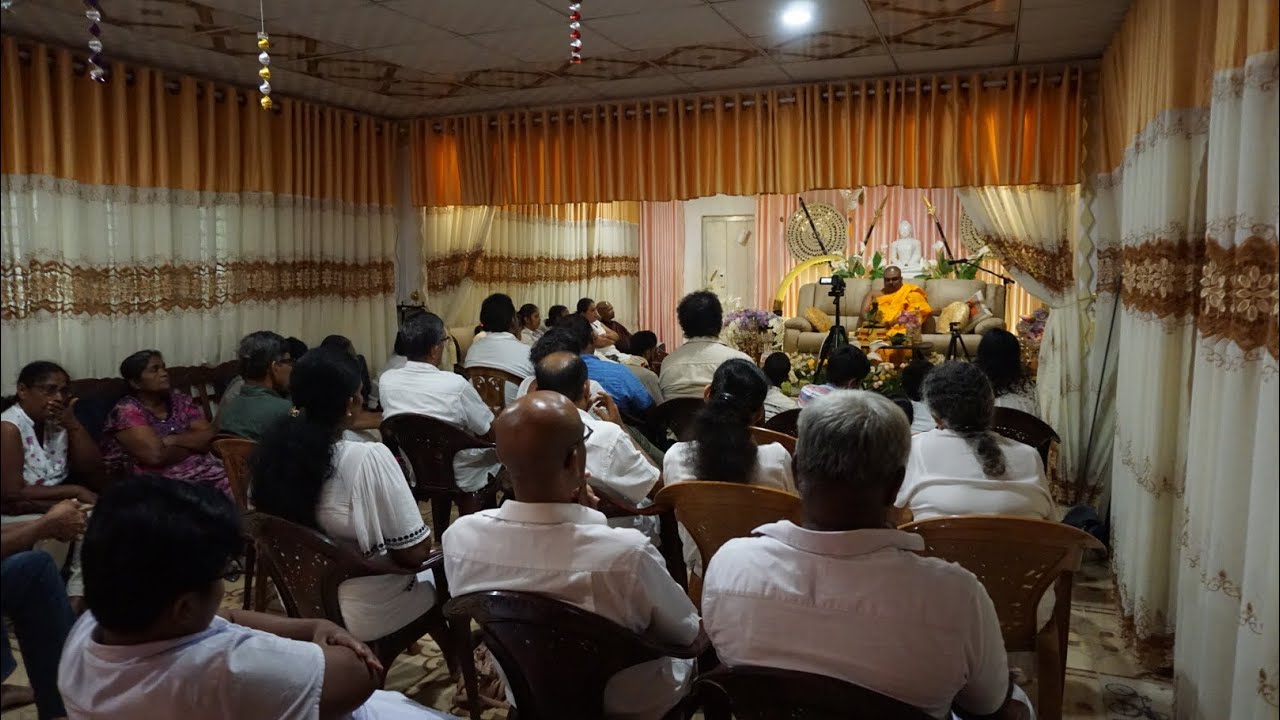 සංඝයා වහන්සේලාට කළ ධර්ම දේශනා අත්තනගල්ලේ සිට 2 (3 කොටස)