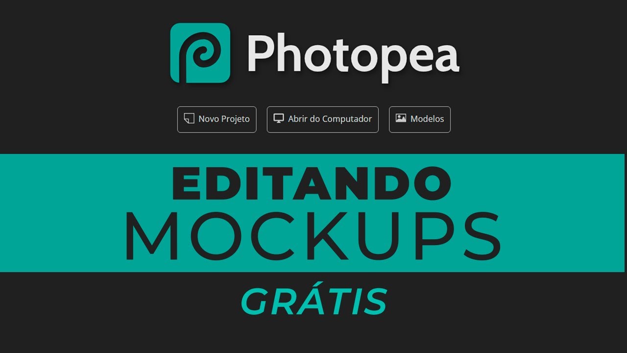 Como Editar Mockup no Photopea