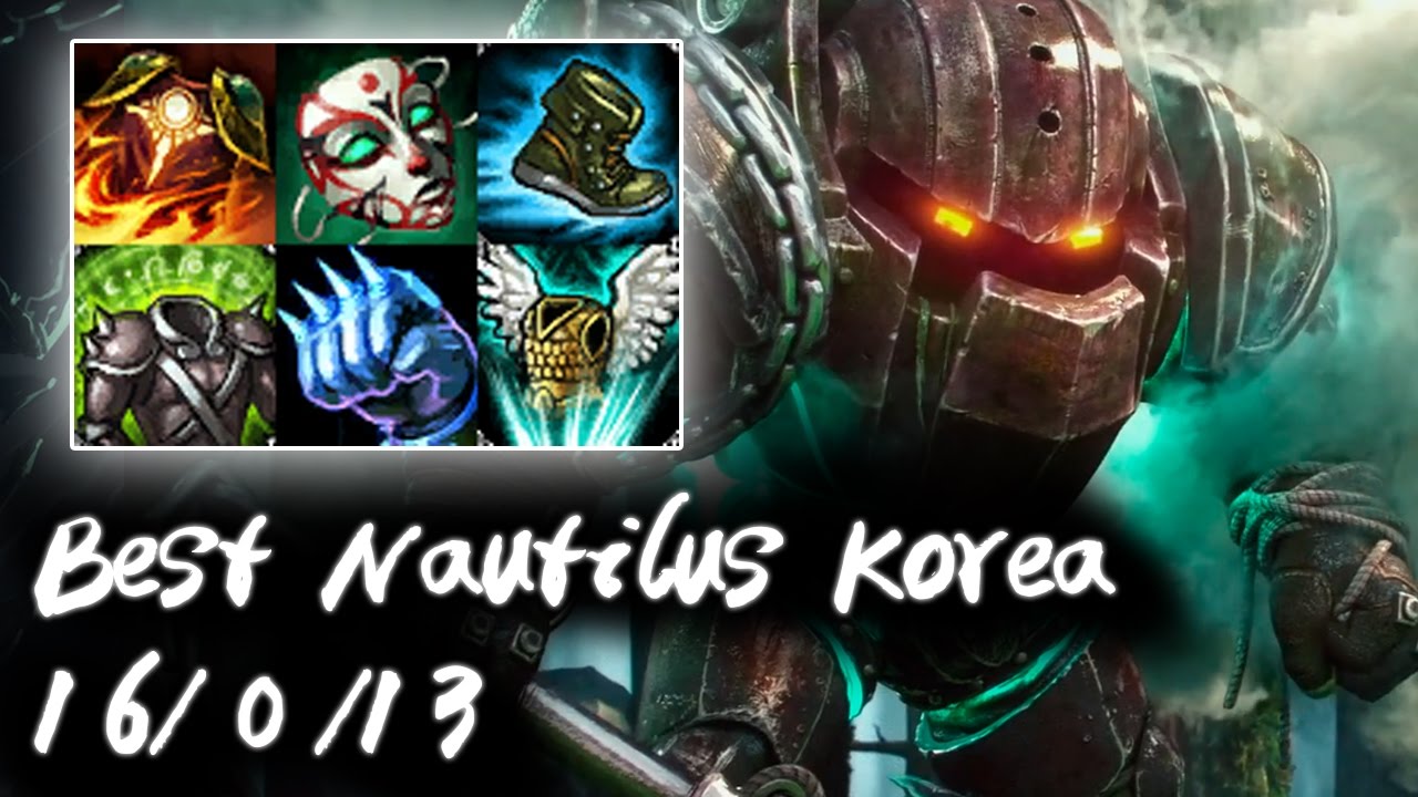 Best Nautilus Korea + China vs Rumble | Too Tanky | Korea High Elo Replays
