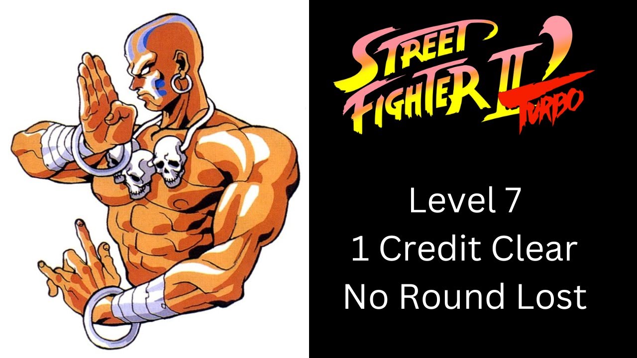 Street Fighter II' Turbo: Hyper Fighting (SNES) - Dhalsim (Level 7) - 1 Credit Clear - No Round Lost