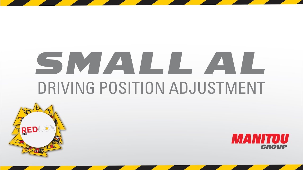 Gehl - Articulated loader - AL340 - Driving position adjustment
