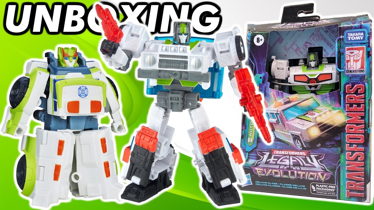 Unboxing Reaction and Review: Transformers Legacy Evolution Autobot Medix