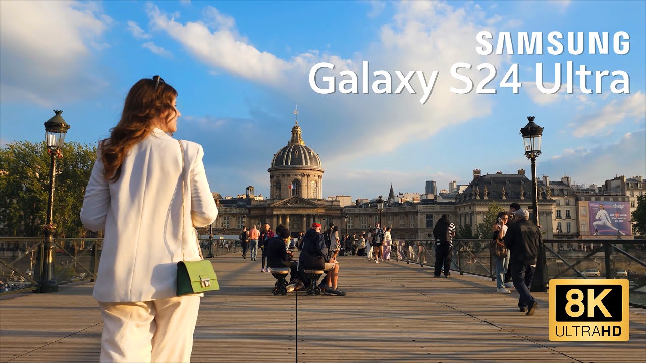 Samsung Galaxy S24 Ultra - Trip to Paris - 4k cinematic video (8k downscale)