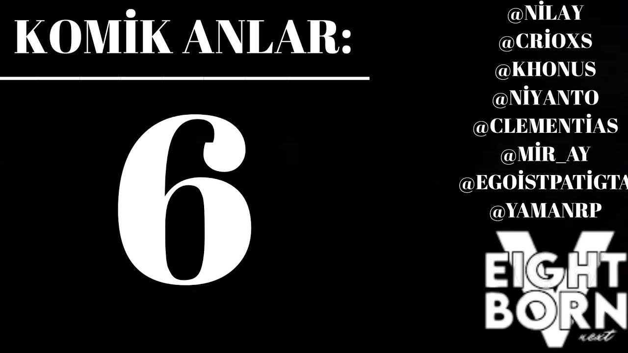 -EightbornV- EİGHTBORN KOMİK ANLAR EDİTİMSİ SERİ | 6. BÖLÜM|