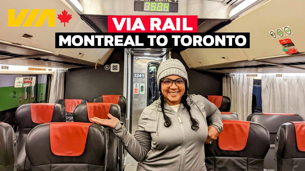 Via Rail Montreal To Toronto Corridor Service
