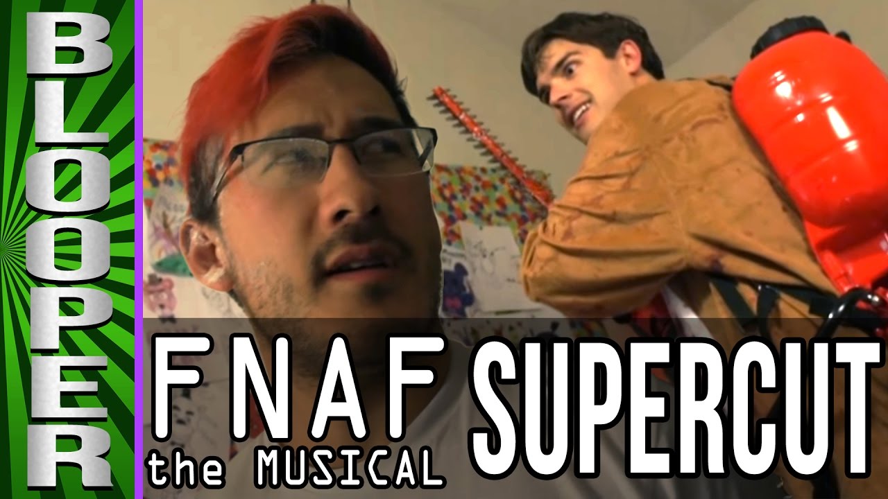 FNAF Musical Supercut Bloopers (feat. Markiplier, Nathan Sharp, & MatPat)