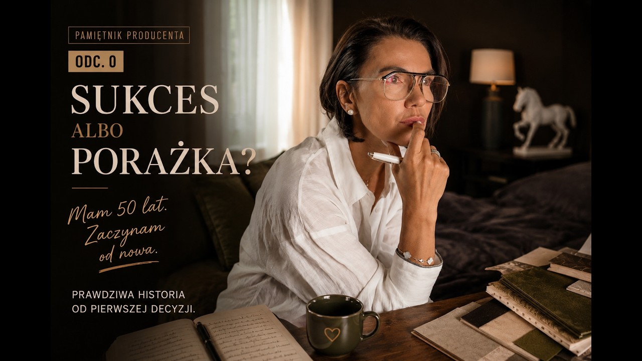 Mam 50 lat i tworzę sw&oacute;j pierwszy produkt | Odcinek 0