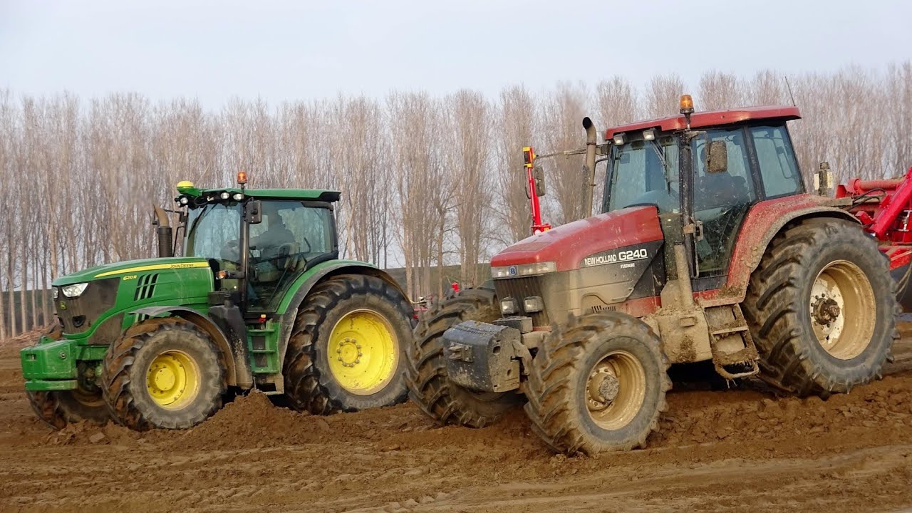 3X John Deere | NH G240 | Deutz-Fahr TTV 1160
