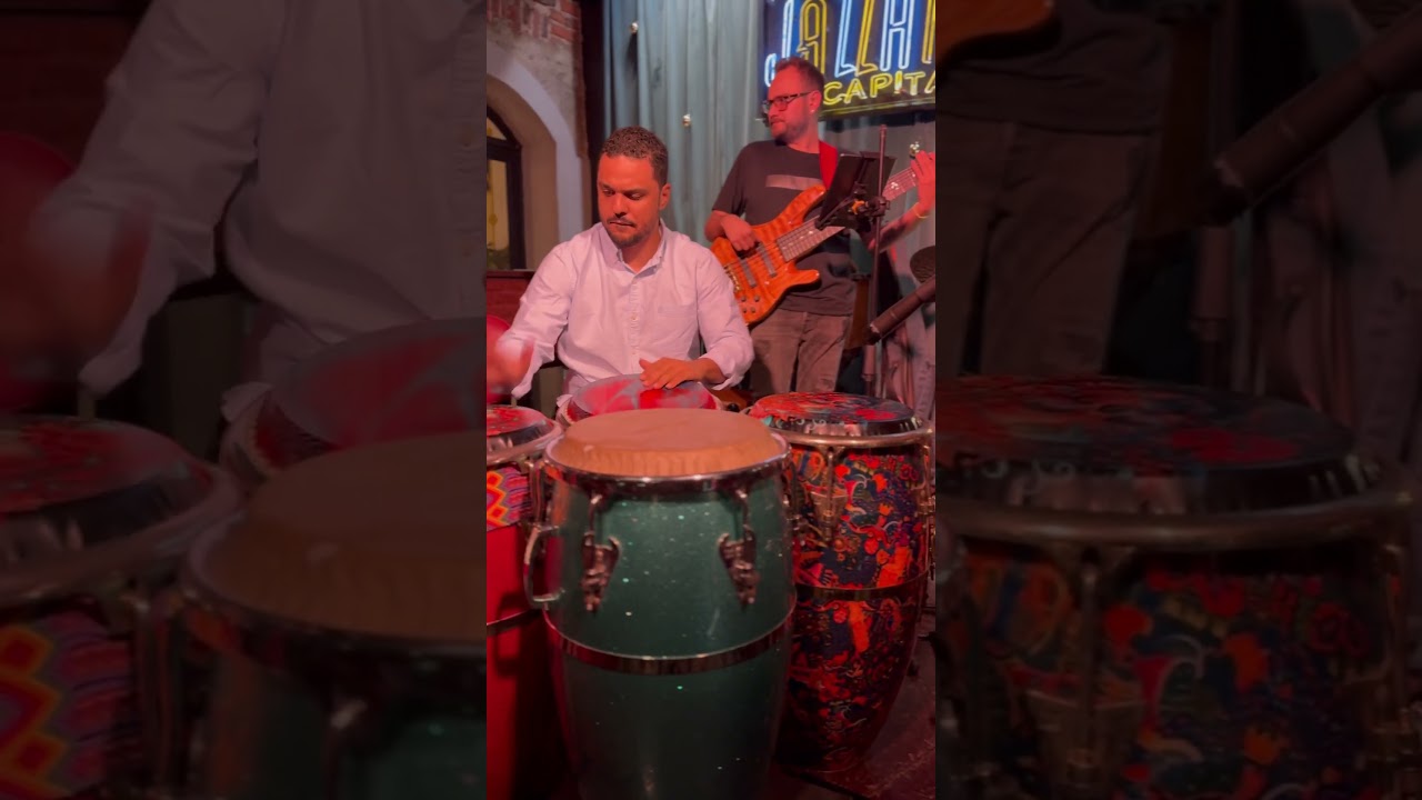 Soundcheck Roberto Vizcaino Jr & Mezcal Latin Jazz