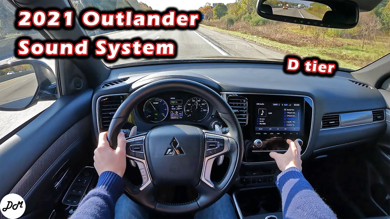 2021 Mitsubishi Outlander – 6-speaker Sound System Review