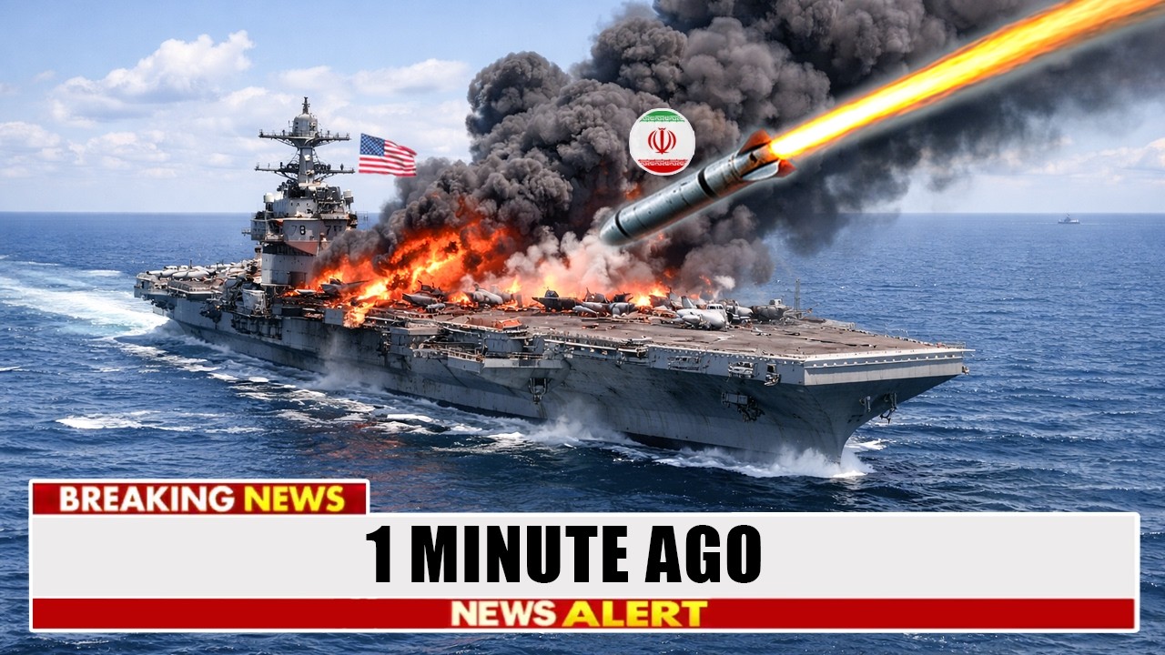 Iran Kilo Submarine Fires 2 TORPEDOES at USS Gerald R. Ford &mdash; Then THIS Happened | US Navy