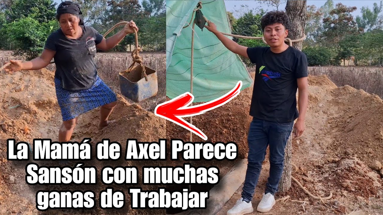 ASI TRABAJA LA FAMILIA DE AXEL EN EL POZO TODOS UNIDOS🤯