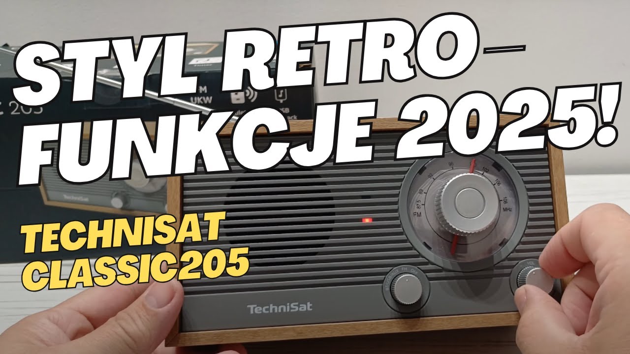Technisat CLASSIC 205 &ndash; retro radio z Bluetooth i USB! | Test / Recenzja